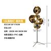Lámpara de Pie Lava de Lujo Ligero Estilo Italiano, Lámpara de Atmósfera Artística Lateral para Sofá de Sala de Estar Moderna, Iluminación LED para Sala de Muestras