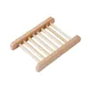 Bandeja Creativa de Madera de Bambú para Jabón Caja de Jabón Jabón Hecho a Mano Estante de Madera Baño Desagüe del Baño Estante para Jabón Mayoreo