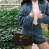 Pantalones Casuales Versátiles de Bolsillo Múltiples Estilo Retro Popular Nylon Estilo Motociclista Bolso de Hombro Único para Axila Nuevo Estilo Otoño e Invierno 2025 para Mujer