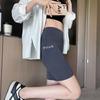 Pantalones de tiburón de cinco puntos para mujer, de verano, finos, de cintura alta, ajustados, transpirables, para montar, yoga, Barbie