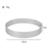 Herramientas para Hornear Anillo Redondo para Mousse con Agujeros Anillo para Tarta Francesa Molde para Tarta de Arroz con Queso Anillo para Tarta Utensilios para Hornear
