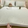 Conjunto de Três Peças de Esteira Jacquard Classe A Ice Bean para Casa Lavável Esteira para Ar Condicionado Esteira Macia Dormitório Solteiro Dobrável