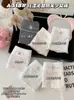 A318 Ropa Interior de Algodón para Bebé Niña Dulce Floral para Mujer Algodón Puro 10A Entrepierna Antibacteriana Cintura Media Ajustada al Cuerpo Calzones de Estudiante