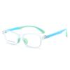 Armazones de Lentes Infantiles Bi-Color para Niños, Aptos para Lentes de Graduación, Armazones de Lentes Suaves para Niños y Niñas, Armazones Cuadrados Transparentes de TR90 al por Mayor