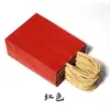 Bolsas de Papel Kraft, Bolsas Tote, Bolsas para Empaque para Llevar, Bolsas de Regalo, Bolsas para Empaque de Té de Leche Estilo Ins, Al Por Mayor, Rojo Chino, Biodegradables
