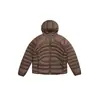 Chaqueta con capucha para exteriores Shibuya Element Blanco Invierno Pluma de Pato Impermeable Acolchada Abrigo de Plumas para Hombres y Mujeres Y6282