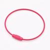 1.5*150mm Anel de Aço Colorido Pintado Material para Bolsa de Chaveiro Acessórios para Joias DIY Corda de Chave