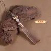 Borla de Danza del León Flecos Estilo Chino Clip para Cortina de Año Nuevo Cuerda Colgante Cuerda de Nudo Chino Accesorios para Ropa Colgante de Borla