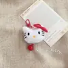 Lindo peluche de dibujos animados con charm de niña para llavero, accesorio de regalo para bolsa de estudiante, regalo pequeño