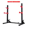 Rack de Barra Ajustable en Altura Rack para Sentadilla Búlgara Rack de Levantamiento de Pesas Rack de Barra Desmontable para Uso en Casa