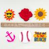 Bolsa con Agujeros de Procesamiento Personalizado Decoración de Dibujos Animados Bolsa Bogg Bolsa de Playa Flor Borg Bolsa Accesorios Fuente de Fábrica
