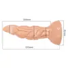 Tapón Anal C731 para Hombres y Mujeres, Dispositivo de Masturbación Dilatador, Masaje de Crisantemo, Bolas de Arrastre Anal Sexy, Dispositivo de Masturbación con Tapón Anal para Punto G