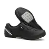 Nuevo juego de zapatillas con candado para bicicleta de carretera transfronterizo, zapatillas de ciclismo transpirables de suela dura para hombre, zapatillas de ciclismo dinámicas para bicicleta de montaña sin candado