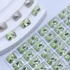Jia Xiaoya K9 Brillante 8*10 Octagonal Flor de Hielo Corte Punta Inferior Transparente Blanqueador Lujo Ligero Gama Alta Uñas Portátiles Accesorios