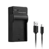 Venta Directa de Fábrica Cargador Digital USB NP-W126 para Batería de Cámara Canon W126 Cargador de Base Ultradelgado