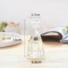 Venta Caliente Transfronteriza Amazon Jarrón Pequeño Adornos de Decoración de Escritorio Set de Botellas Pequeñas de Vidrio Transparente de Gama Alta Venta al por Mayor