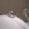 Anillo de serpiente con microincrustaciones de circonita para mujer, temperamento, popular en internet, anillo para el dedo con comida, moda coreana, moda, moda, aire frío