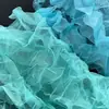 Flores com tule brilhante e forro, buquê sonhador de Dia dos Namorados DIY feito à mão, materiais de jardinagem para flores frescas de organza