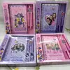 Kpop Caça Grupo Feminino Desenho Animado Caderno Espiral com Caneta Papelaria Caixa de Presente Conjunto Itens de Presente