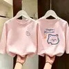 Camiseta de manga larga para niña, algodón puro, nueva y elegante camiseta de otoño para niños 2026, camiseta básica de otoño para niña pequeña