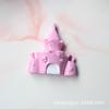 Accesorios para joyería de resina DIY simulación castillo de princesa caja de joyería para niños juguete material de pegamento de crema