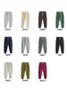 [Productos Buenos Selección Estricta] 470G Otoño/Invierno Pierna Pesada Cordón Pantalones de Ocio Marca Tide para Hombre y Mujer