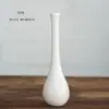 Jarrón Cerámico Pequeño Negro Moderno Simple Nuevo Estilo Chino Adornos Creativos Hogar Decoraciones Suaves Arreglos con Flores Secas