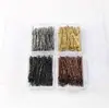 Clip de una palabra negro simple coreano para cabello embolsado Pinza para el cabello Femenina Linda Cabeza de Celebridad de Internet Pinza Ondulada Accesorios para el Cabello Venta al por Mayor