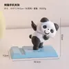 Criativo bonito panda celular desktop stand decoração perseguindo drama tablet suporte quadro de aniversário aniversário presente decorações