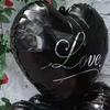 Globos Impresos en Forma de Corazón de 18 Pulgadas para Nochevieja, Globos Flotantes para Decoraciones de Fiesta del Día de San Valentín Chino, Globos de Papel de Aluminio Impresos al por Mayor