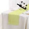 Mantel de tela de encaje moderno y simple decoraciones para bodas y fiestas 30 * 275CM Mesa europea mesa mesa mesa mesa camino de mesa