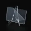 Funda Dura para Tarjeta B8 Estilo Ins, Funda de Plástico Duro Laminado Doble Cara de Alta Definición, Funda Impermeable Engrosada Transparente para Tarjeta, Película Selladora para Tarjeta