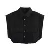 Stock Listo de Fábrica Comercio Exterior Ropa de Mujer al por Mayor 2025 Nueva Moda Diseño Versátil Bolsillo Doble Decorativo Top Corto