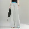 Pantalones Acampanados con Cordón de Mezcla de Algodón y Spandex Feng y Lan para Mujer, Nuevos Pantalones Largos Casuales Transpirables de Corte Ajustado para Primavera y Verano, En Stock al por Mayor