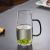 Taza de Té Verde de Vidio de Gama Alta para Recepción de Invitados en Casa Exquisito Juego de Té Oficina Té Té Verde Especial Taza de Té Verde