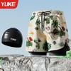 Bañador de hombre de doble capa antivergüenza, nuevo pantalón de playa, gorro de baño de tres piezas de aguas termales, gafas de natación, equipo de natación para hombre