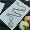 Collar Ovalado de Esmalte Xiangxiangjia Vacaciones 2025 para Mujer Doble Capa Piel de Oveja Estilo Celebridad de Internet Cadena para Clavícula Venta al por Mayor