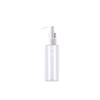 Shengyao Punto Transfronterizo Botella Transparente de Hombro Plano con Dosificador 100ml 120ml Loción Aceite Limpiador Material de Empaque Cosmético