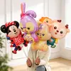 Clip de Dibujos Animados para Empujar, Palo, Globo de Minnie Estrella Dailinara Belle Modelo Globo Animal Juguete para Niños