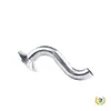 Acero Inoxidable 304 Conexión Rápida Tipo S Grifo Grado Sanitario Pinza de Mandril Extendida Tipo Pinza Codo de Conexión Rápida Salida de Tubería Curva 19
