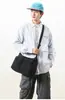 Bolsa Transversal de Grande Capacidade para Homens e Mulheres, Bolsa de Ombro Casual, Bolsa de Ombro Esportiva de Grande Capacidade com Múltiplos Bolsos, Bolsa Tote Estilo Workwear para Estudantes