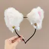 Faixas de cabelo da moda para meninas, perfeitas para outono e inverno, com um design fofo e divertido, apresentando orelhas de gato de desenho animado, e versáteis o suficiente para combinar com qualquer roupa.