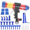 Pistola de Cola para Vidro Pneumática Speed Leopard 310ML Cola Dura 400/600ML Cola Macia com Regulagem de Velocidade Pistola de Cola para Silicone