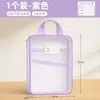 Bolsa de Almacenamiento para Exámenes en Forma de L con Apertura Grande Bolsa de Almacenamiento para Exámenes de Gran Capacidad Bolsa para Tutorías Bolsa de Malla por Materia