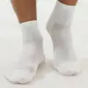 Meias de Algodão Finas de Verão Crazy Muscle, Meias de Cano Médio, Meias Esportivas Respiráveis, Meias de Corrida de Cor Sólida, Resistentes a Odores e Absorventes de Suor, Transfronteiriço