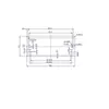 Carcasa del Host del Termostato 24*58-50mm Chasis del Instrumento Perfil de Aluminio Guía Carcasa de Aluminio