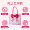 Fabricante de Tela No Tejida Bolsas de Compras para Tienda de Ropa Infantil con Lazos, Bolsas para Snacks Regalo de Guardería, Bolsas para Dulces de Halloween