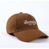 Gorra de Béisbol de Algodón Letra Bordada Coreana Ala Ancha que Muestra la Cara Pequeña para Hombre y Mujer Versátil Parasol Protector Solar