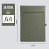 A4 Couro Sucção Magnética Caixa Registradora Clipe Gerenciador Almofada de Assinatura Quadro de Escrita Arquivo Pasta de Conferência de Escritório Pasta Retrô