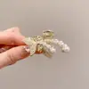 Pinza de pelo pequeña con garra para temperamento de princesa, pinza de pelo lateral estilo coreano exquisita, sensación de alta gama, nuevo pinza de pelo para media coleta 2026